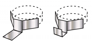 bending the battery clip